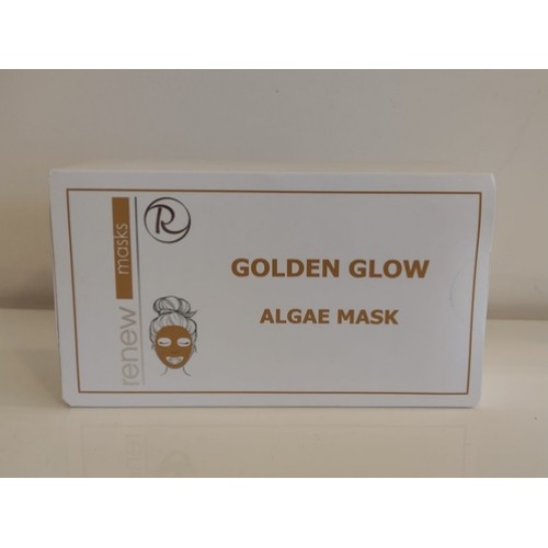 Альгинатная маска Сияние золота 6 процедур Renew Golden Glow Algae Mask 6 units